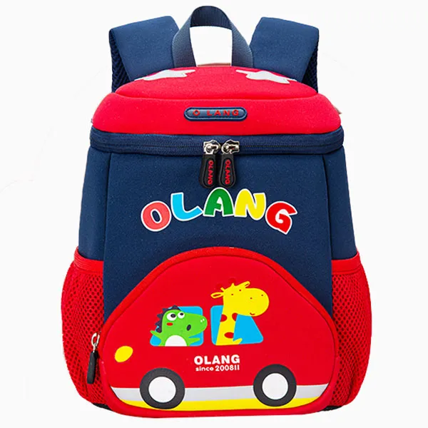 کیف کوله پشتی بچه گانه زرافه تمساح اورجینال اولنگ OLANG 6115 - تصویر 2