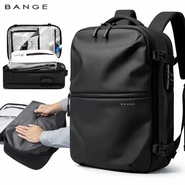 کیف کوله پشتی مسافرتی وکیوم دار همراه با پمپ بنج 7875-1 کیف کوله پشتی مسافرتی وکیوم دار همراه با پمپ اورجینال بنج BANGE 7875-1 - تصویر 3