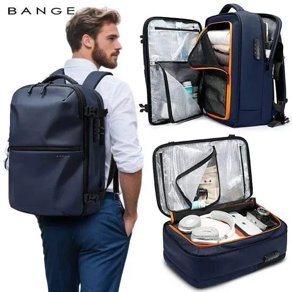 کیف کوله پشتی مسافرتی اورجینال بنج BANGE 7875 - تصویر 3
