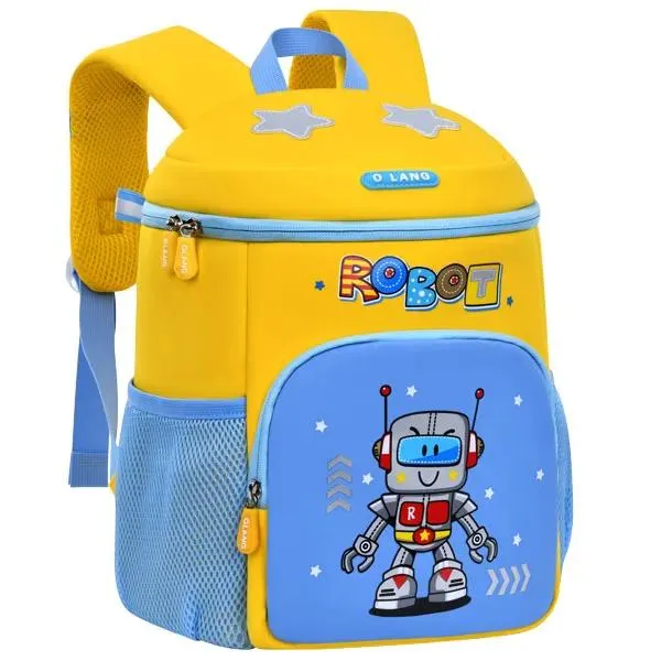 کیف کوله پشتی بچگانه ربات اورجینال اولنگ OLANG 6184 - تصویر 2