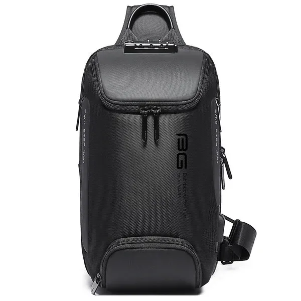 کیف کراس بادی قفل ضد سرقت دار اورجینال بنج BANGE 7082 - تصویر 3