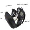 کیف کوله پشتی لپ تاپ 15.6 اینچ بنج 7663 کیف کوله پشتی لپ تاپ 15.6 اینچ بنج 7663