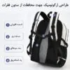 کیف کوله پشتی مدرسه ای اسپرت 2501 کیف کوله پشتی مدرسه ای اسپرت اورجینال زد ام بی بی ZM BABY 2501 - تصویر 3