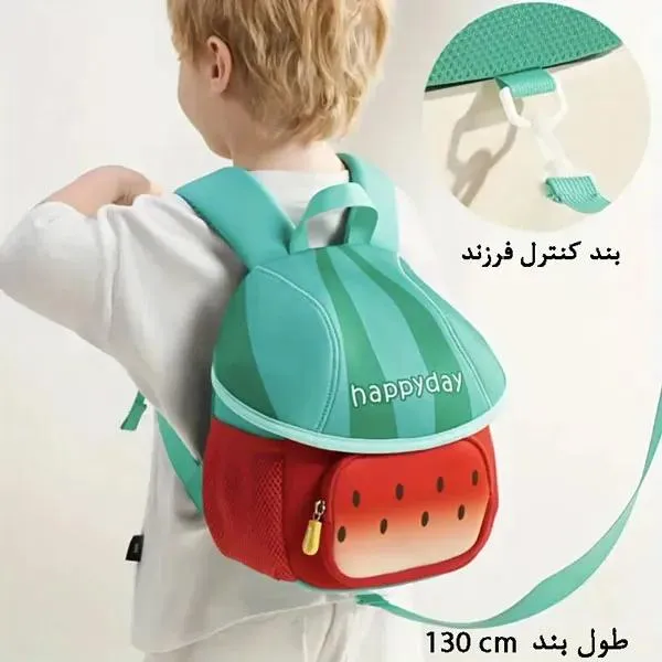 کیف کوله پشتی بچه گانه اولنگ 6203 کیف کوله پشتی بچه گانه اورجینال اولنگ OLANG 6203 - تصویر 4