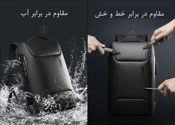 کیف کوله پشتی لپ تاپ 15.6 اینچی بنج 7216