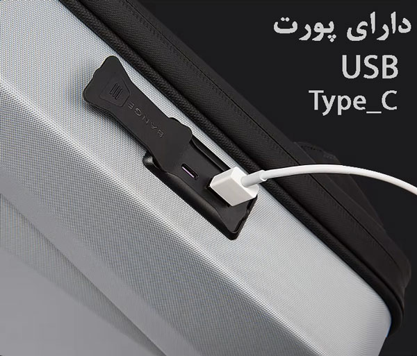 کیف کوله پشتی لپ تاپ 15.6 اینچ ضد سرقت بنج 7682