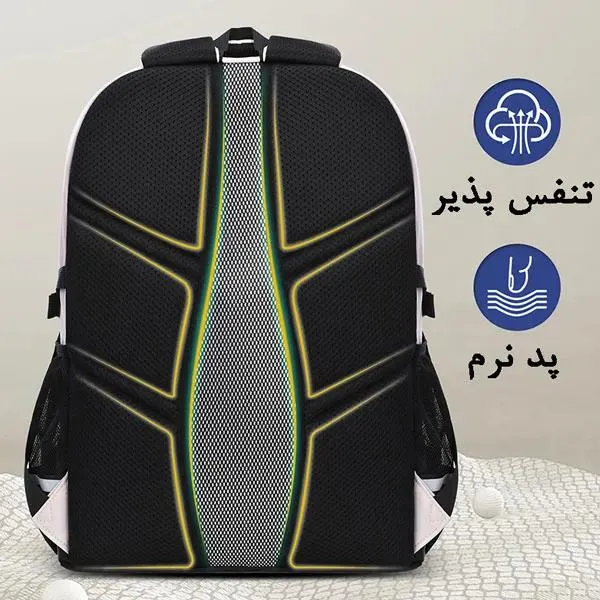 کیف کوله پشتی مدرسه ای اسپرت 2501 کیف کوله پشتی مدرسه ای اسپرت اورجینال زد ام بی بی ZM BABY 2501 - تصویر 4