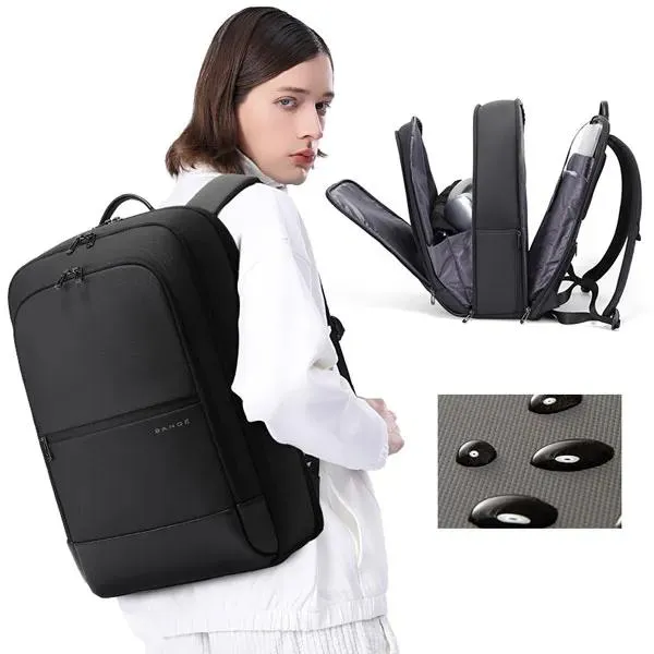 کیف کوله پشتی لپ تاپ بنج 2953 کیف کوله پشتی لپ تاپ اورجینال بنج BANGE 2953 - تصویر 5