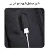 کیف مسافرتی کوله پشتی لپ تاپ 15.6 اینچی اورجینال بنج BANGE 1801 - تصویر 6