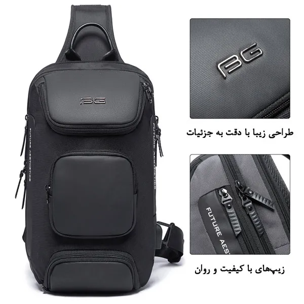 کیف کراس بادی اورجینال بنج BANGE مدل 7086 - تصویر 6