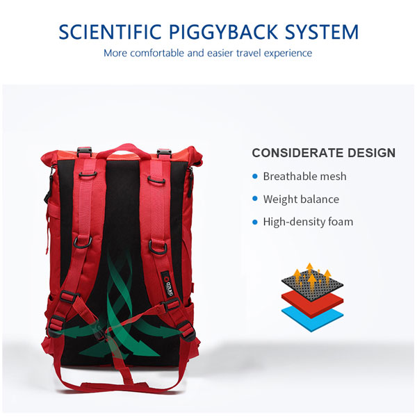 کیف ورزشی کوله پشتی باشگاه اوزوکو 8020 کیف ورزشی کوله پشتی باشگاه اوزوکو 8020