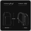 کیف کوله پشتی لپ تاپ 15.6 اینچ بنج 7663 کیف کوله پشتی لپ تاپ 15.6 اینچ بنج 7663