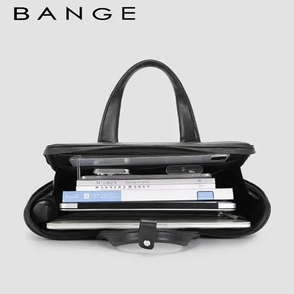 کیف دستی اداری چرم بنج YZ350 کیف دستی اداری چرم اورجینال بنج BANGE YZ350 - تصویر 7