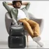 کیف و کوله پشتی چرم اورجینال بنج BANGE 6627 - تصویر 6
