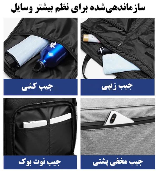 کیف کت و شلوار کوله پشتی مسافرتی اوزوکو 9288 کیف کت و شلوار کوله پشتی مسافرتی اوزوکو 9288