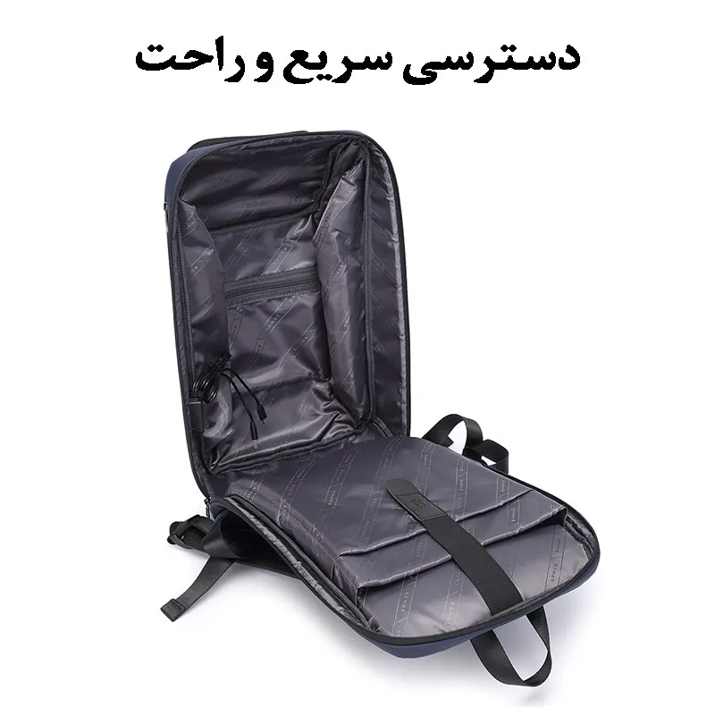 کیف کوله پشتی لپ تاپ 15.6 اینچ بنج 7802 کیف کوله پشتی لپ تاپ 15.6 اینچ اورجینال بنج BANGE 7802 - تصویر 8