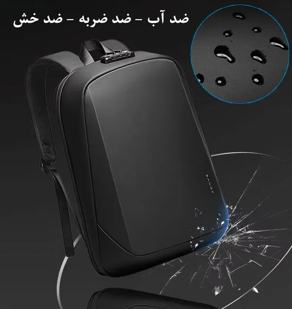 کیف کوله پشتی لپ تاپ ضد سرقت اورجینال بنج BANGE 7251 - تصویر 8