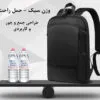کیف کوله پشتی لپ تاپ 17اینچی اورجینال بنج BANGE 77115D - تصویر 7