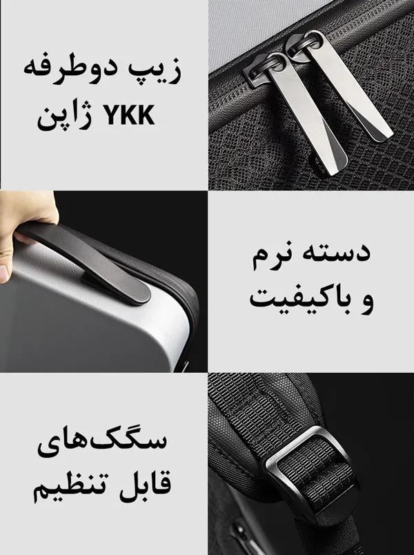 کیف کوله پشتی ضدسرقت بنج 22201