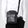 کیف دوشی چرم مردانه ویسیر D244