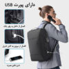 کیف کوله پشتی لپ تاپ 15.6 اینچی بنج 7216