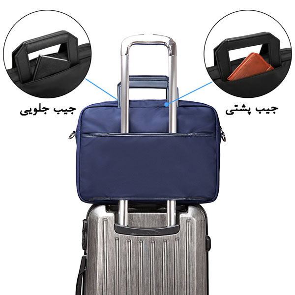 کیف دستی لپ تاپ 15.6اینچ بنج 7702