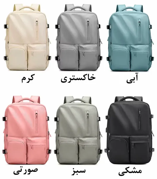 کیف مسافرتی کوله پشتی لپ تاپ 17اینچ بنج 1800 کیف مسافرتی کوله پشتی لپ تاپ 17اینچ اورجینال بنج BANGE 1800 - تصویر 9