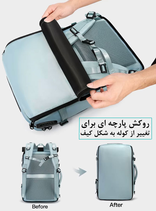 کیف و کوله پشتی مسافرتی ضد آب بنج 1810
