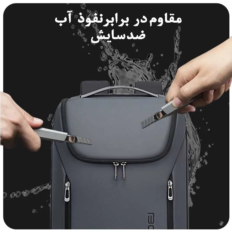 کیف کوله پشتی لپ تاپ 15.6 اینچی بنج 2517 کیف کوله پشتی لپ تاپ 15.6 اینچی اورجینال بنج BANGE 2517 - تصویر 8