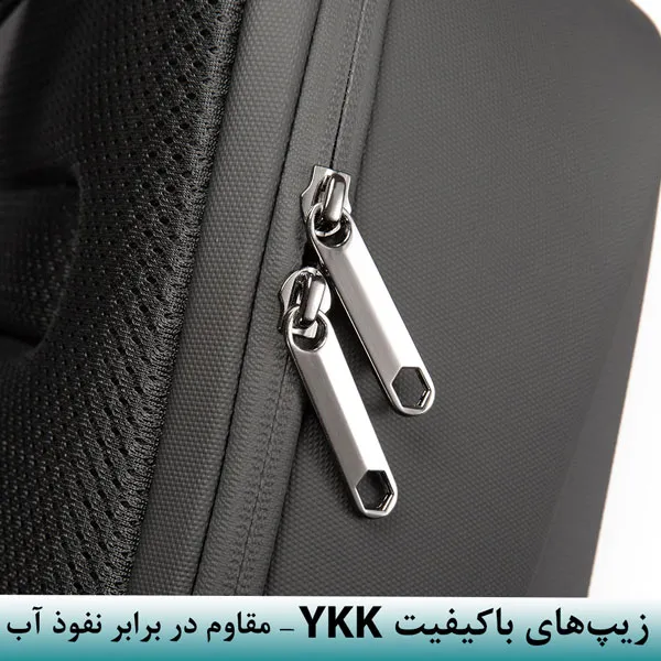 کیف کوله پشتی لپ تاپ ضد سرقت اورجینال بنج BANGE 7251 - تصویر 9