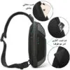 کیف بادی بگ وارداتی اورجینال بنج BANGE 7721 - تصویر 9