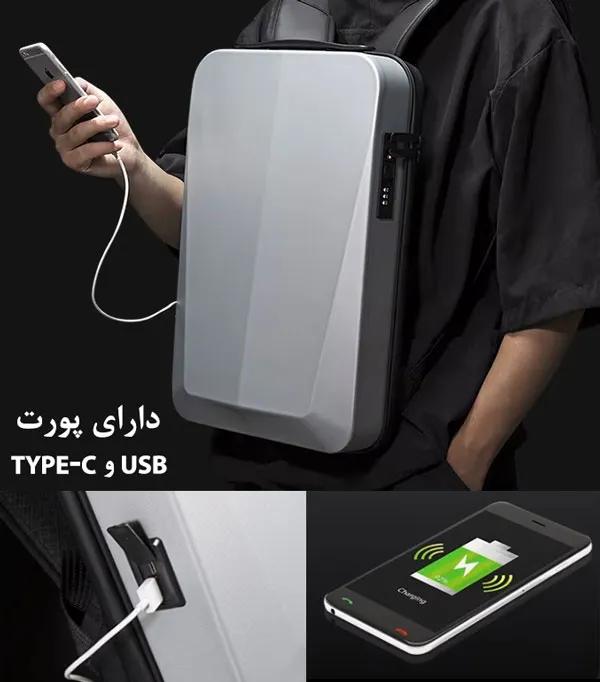 کیف کوله پشتی ضدسرقت بنج 22201