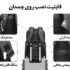 کیف بنج مدل 7267 کوله پشتی لپ تاپ 15.6 اینچ