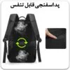 کیف کوله پشتی لپ تاپ 15.6 اینچی اورجینال بنج BANGE 2950 - تصویر 9