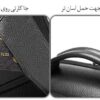 کیف کوله پشتی لپ تاپ ضد سرقت چرم بنج 6622