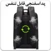 کیف و کوله پشتی لپ تاپ 15.6 چرم بنج 6625 کیف و کوله پشتی لپ تاپ 15.6 چرم اورجینال بنج BANGE 6625 - تصویر 9