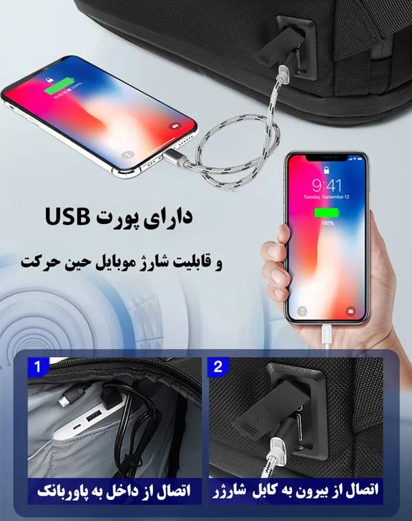 کیف کوله پشتی مسافرتی اوزوکو 9326 کیف کوله پشتی مسافرتی اوزوکو 9326