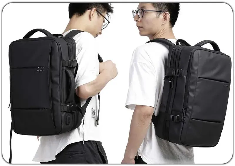 کیف مسافرتی 35L کوله پشتی لپ تاپ 15.6 اینچی بنج 1908 کیف مسافرتی 35L کوله پشتی لپ تاپ 15.6 اینچی اورجینال بنج BANGE 1908 - تصویر 9