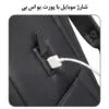 کیف و کوله پشتی لپ تاپ 15.6 اینج بنج 7276 کیف و کوله پشتی لپ تاپ 15.6 اینج اورجینال بنج BANGE 7276 - تصویر 9