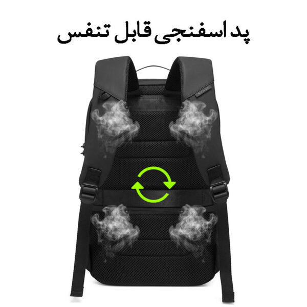 کیف کوله پشتی ضد سرقت لپ تاپ بنج 7225