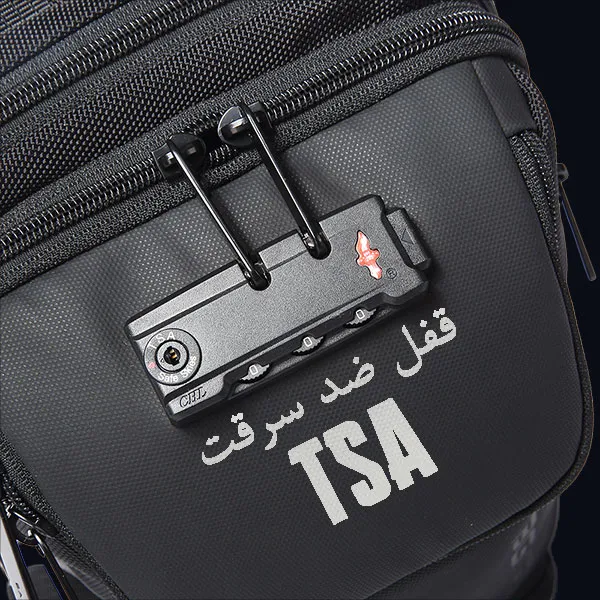 کیف کراس بادی قفل ضد سرقت دار اورجینال بنج BANGE 7082 - تصویر 9