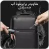 کیف و کوله پشتی لپ تاپ 15.6 چرم بنج 6625 کیف و کوله پشتی لپ تاپ 15.6 چرم اورجینال بنج BANGE 6625 - تصویر 10