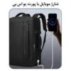 کیف کوله پشتی مسافرتی بنج 2892 کیف کوله پشتی مسافرتی اورجینال بنج BANGE 2892 - تصویر 11