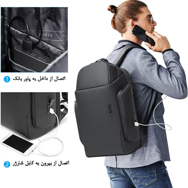 کیف کوله پشتی لپ تاپ 15.6 اینچ بنج 7277