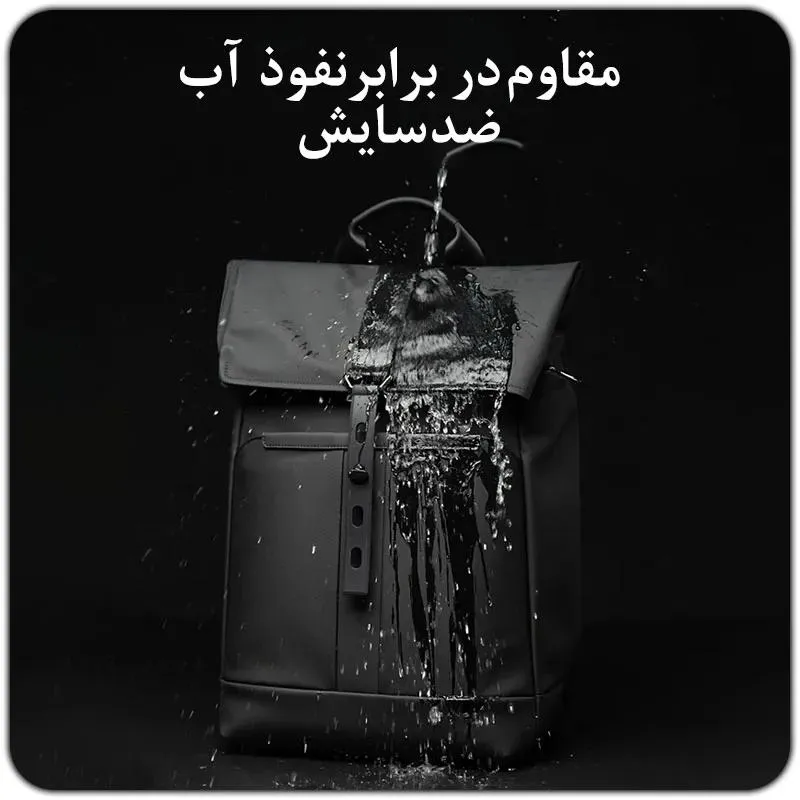 کوله پشتی مسافرتی لپ تاپ 15.6 اینچ اورجینال بنج BANGE 2888 - تصویر 11