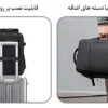 کیف مسافرتی 35L کوله پشتی لپ تاپ 15.6 اینچی بنج 1908 کیف مسافرتی 35L کوله پشتی لپ تاپ 15.6 اینچی اورجینال بنج BANGE 1908 - تصویر 12