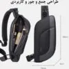 کیف دوشی بادی بگ بنج 7312 کیف دوشی بادی بگ اورجینال بنج BANGE 7312 - تصویر 11