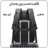 کیف کوله پشتی لپ تاپ 15.6 اینچی بنج 2581 کیف کوله پشتی لپ تاپ 15.6 اینچی اورجینال بنج BANGE 2581 - تصویر 13