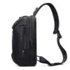 کیف کراس بادی قفل ضد سرقت دار اورجینال بنج BANGE 7082 - تصویر 13