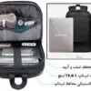کیف کوله پشتی لپ تاپ 15.6 اینچی اورجینال بنج BANGE 77115 - تصویر 13
